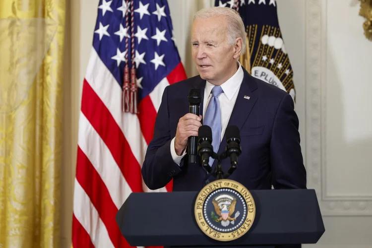 Joe Biden: Presidente dos Estados Unidos enfrenta grandes problemas em seu governo (Anna Moneymaker/Getty Images)