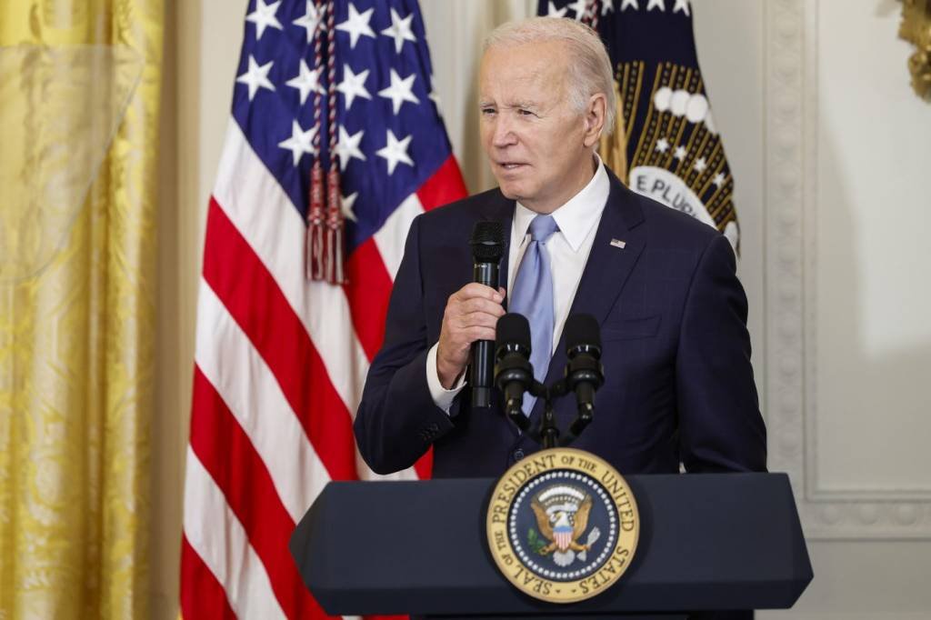 Joe Biden: Biden também se reunirá lá com os líderes do Fórum das Ilhas do Pacífico (Anna Moneymaker/Getty Images)