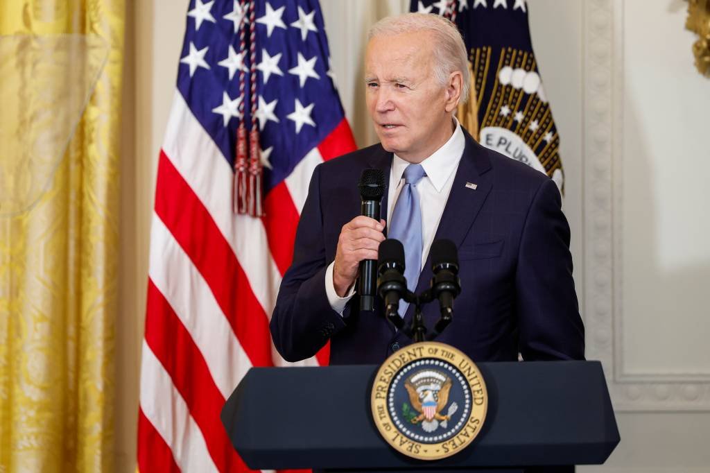 Joe Biden: Presidente dos Estados Unidos enfrenta grandes problemas em seu governo (Anna Moneymaker/Getty Images)
