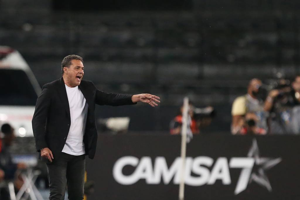 Luxemburgo: o contrato do treinador iria até dezembro desse ano, período em que também se encerra o mandato de Duílio Alves na presidência (Eurasia Sport Images/Getty Images)