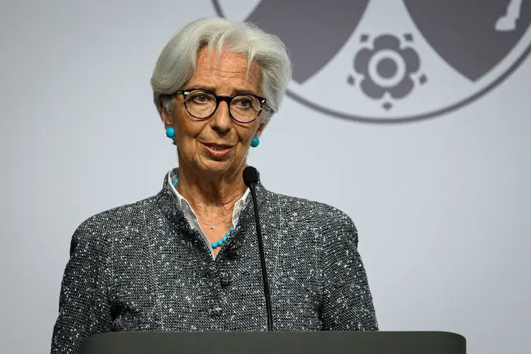 Christine Lagarde, presidente do Banco Central Europeu (BCE) (Lukas Schulze/Getty Images)