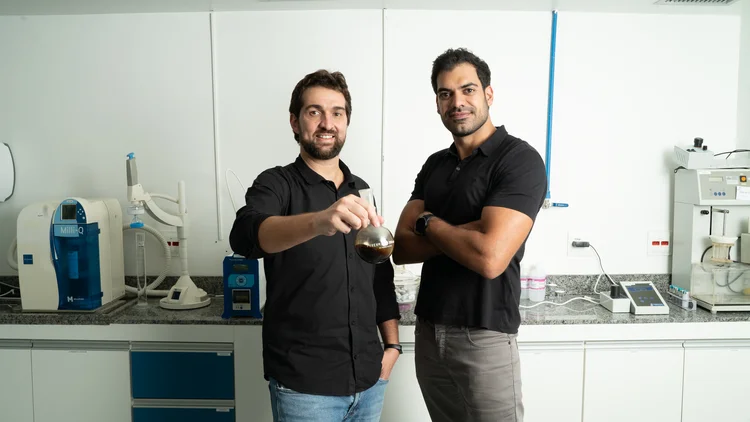 Guilherme Franco e Gustavo Palhares, do Ease Labs: vamos dobrar de tamanho em 2023 (Ease Pharma/Divulgação)