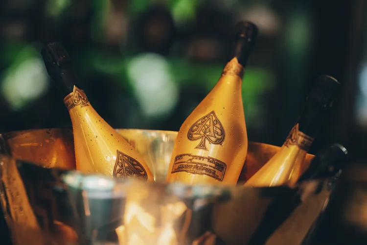 Champanhe Armand de Brignac: para festas e casas noturnas (LVMH/Divulgação)