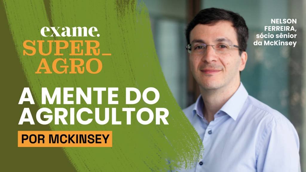 Nelson Ferreira, sócio sênior da McKinsey, é o convidado da live SuperAgro (Foto: McKinsey/Arte: Exame/Divulgação)