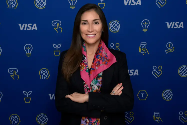 Catalina Tobar: head de soluções cripto da Visa América Latina e Caribe (Visa/Reprodução)