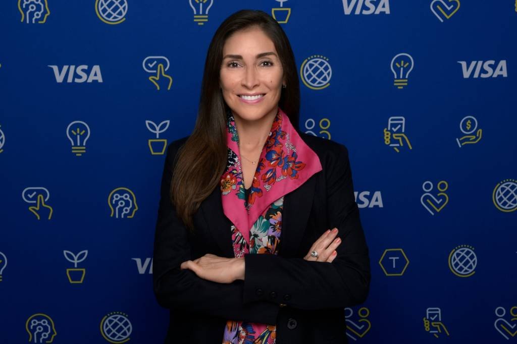 Catalina Tobar: head de soluções cripto da Visa América Latina e Caribe (Visa/Reprodução)
