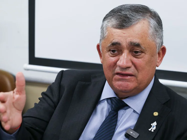 Brasília (DF) 10/-4/2023 Líder do Governo na Câmara, Deputado José Guimarães, durante coletiva a Imprensa. (Lula Marques/Agência Brasil)
