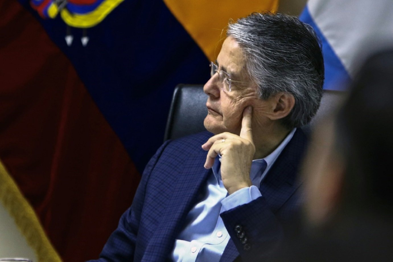 O presidente do Equador, Guillermo Lasso