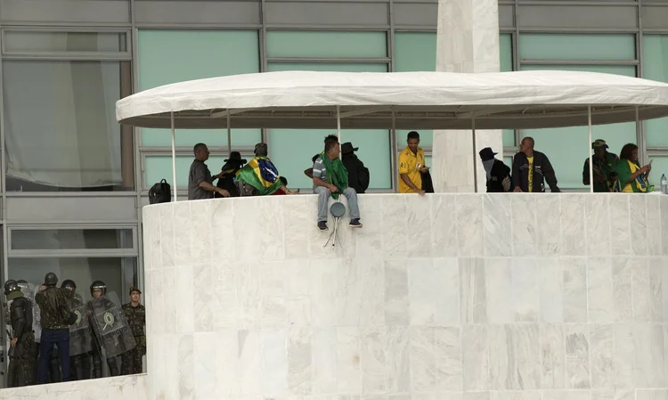 A medida foi determinada após o Gabinete de Segurança Institucional (GSI), órgão ligado à Presidência da República, enviar ao ministro as imagens da invasã (Joédson Alves/Agência Brasil)