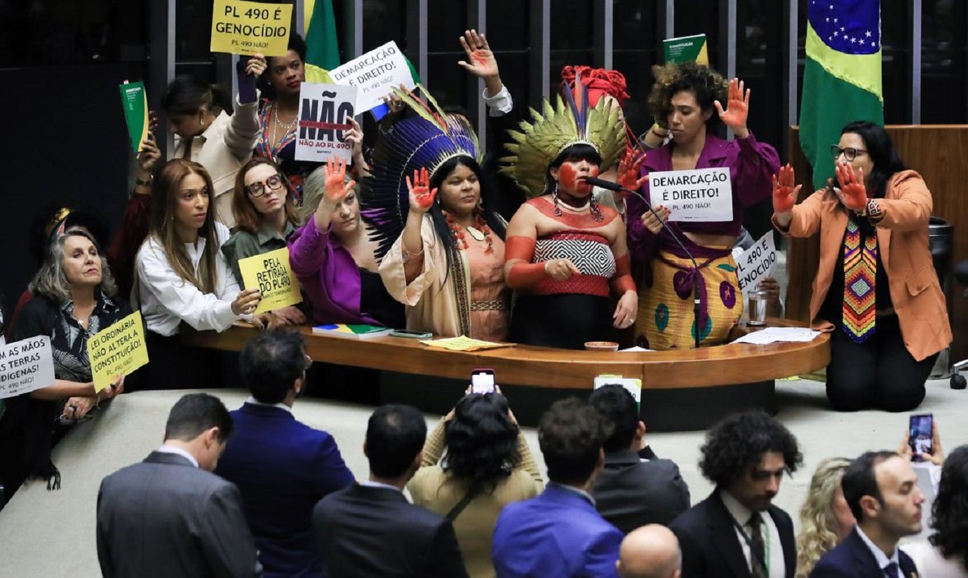 Sem data no Senado, marco temporal vai ser julgado no STF