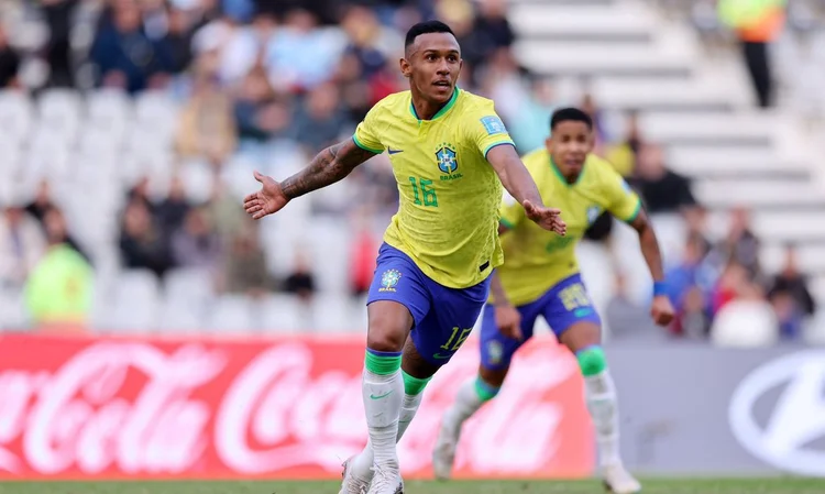 A seleção brasileira Sub-20 venceu a Nigéria por 2 a 0 (Tim Nwachukwu/ Fifa/Reprodução)