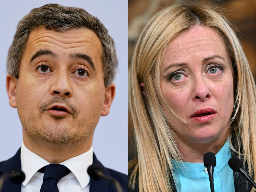 Itália exige que França peça perdão pelas críticas à política migratória de Meloni