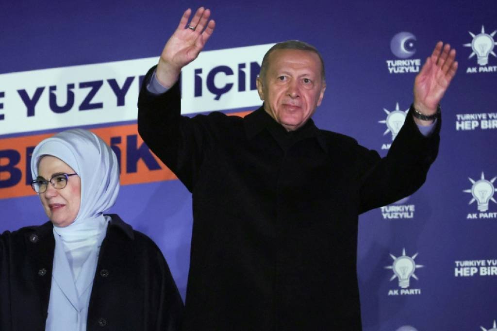 Erdogan: favorito mesmo com economia enfraquecida e 20 anos no poder (AFP/AFP)