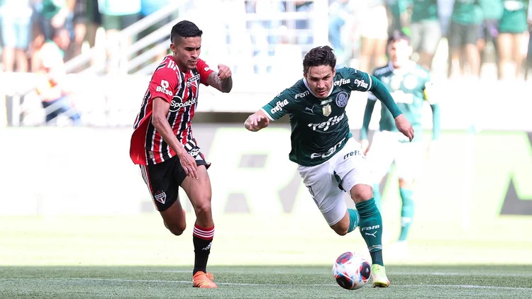O Palmeiras busca acabar com o retrospecto de bons resultados do São Paulo no Morumbi (Cesar Greco/Palmeiras/Flickr)