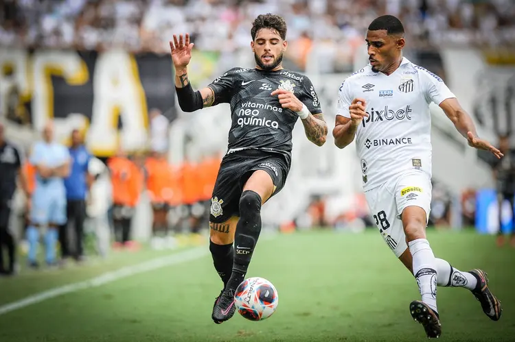 Em momentos parecidos na temporada, Santos e Corinthians entram em campo buscando espantar a má fase. (Rodrigo Corsi/Ag.Paulistão/Reprodução)
