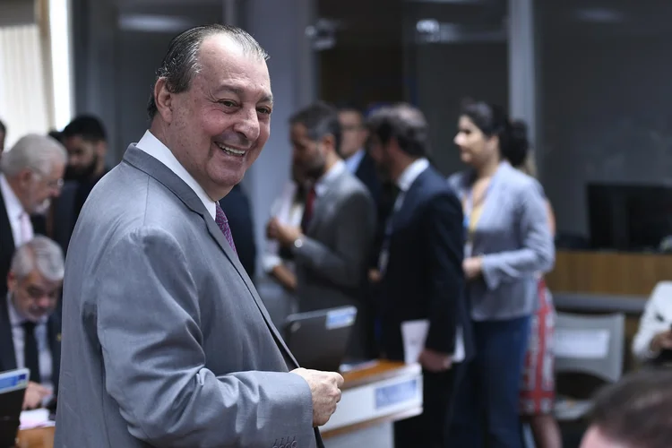 Arcabouço Fiscal: Omar Aziz apresenta o relatório na Comissão de Assuntos Econômicos  (Edilson Rodrigues/Agência Senado/Flickr)