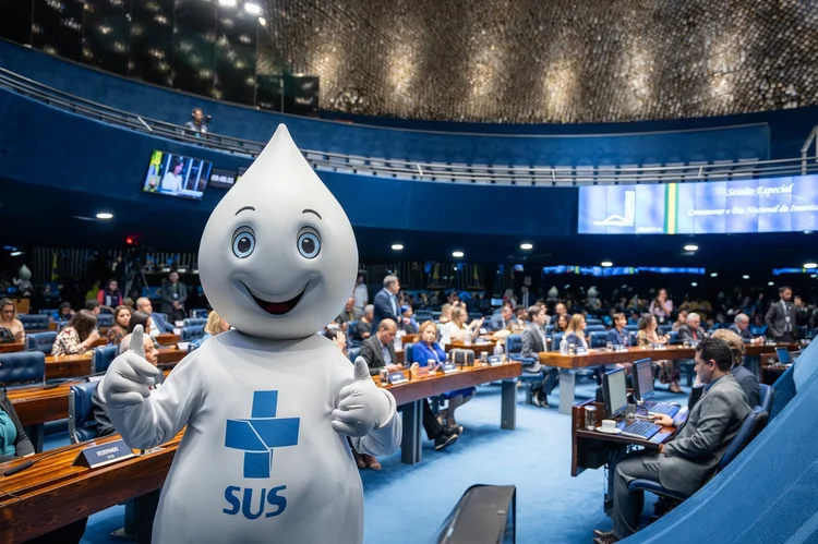 "Zé Gotinha" continuará sendo o símbolo do Programa Nacional de Imunizações (Julia Prado/MS/Flickr)