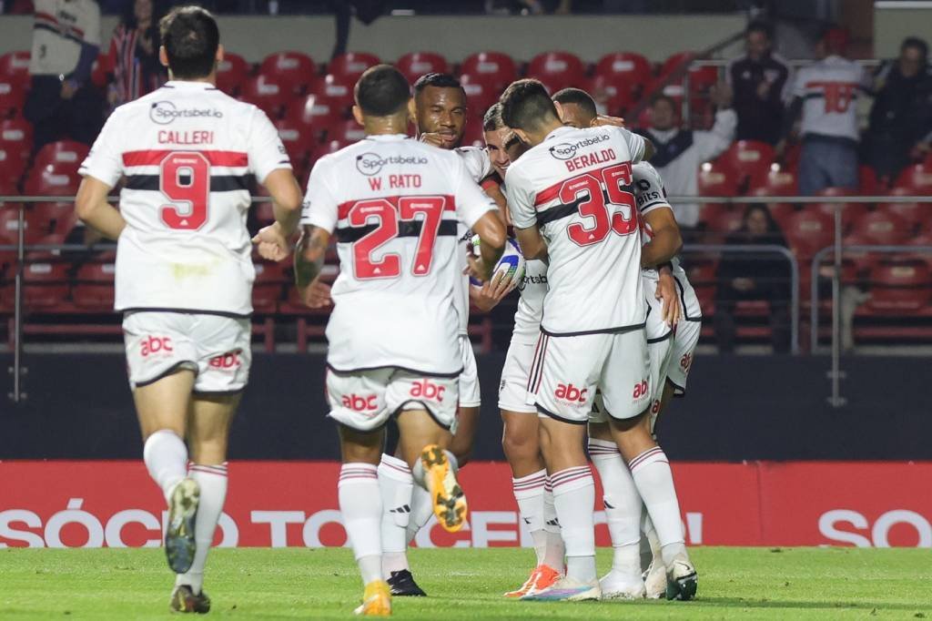 SÃO PAULO x LDU  COPA SUL-AMERICANA 2023 