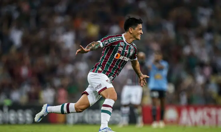Jogador do Fluminense durante jogo em junho deste ano (GONÇALVES / FLUMINENSE FC/Agência Brasil)