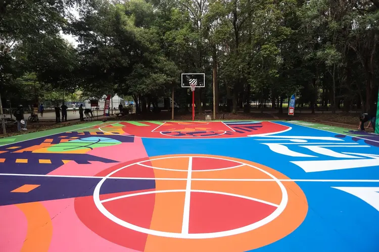 NBA: liga norte-americana inaugura nova quadra em SP (William Lucas/Inovafoto/Divulgação)