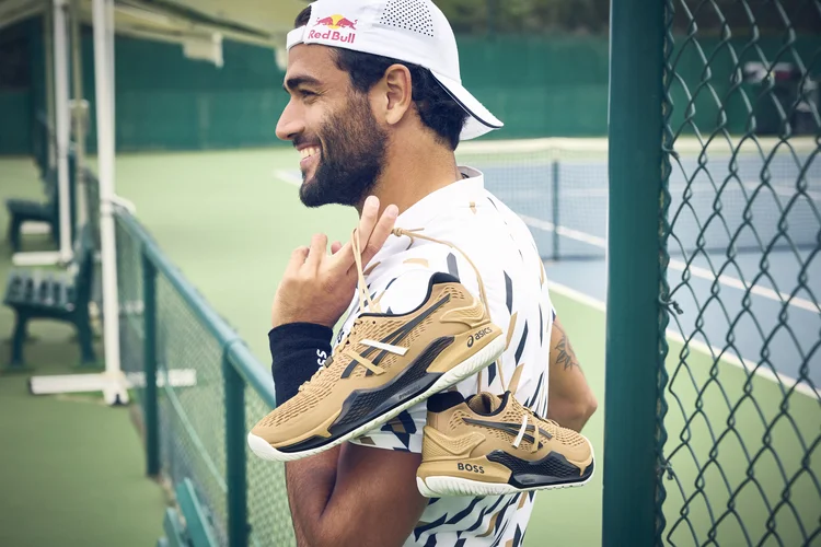Matteo Berrettini. (Asics/Divulgação)