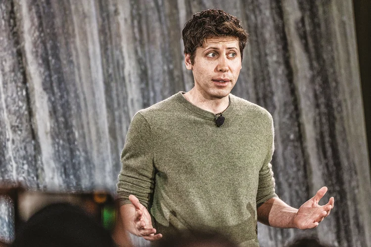 Sam Altman, CEO da OpenAI: a empresa entrou no radar dos reguladores das principais economias do mundo (Jovelle Tamayo/forThe Washington Post/Getty Images)