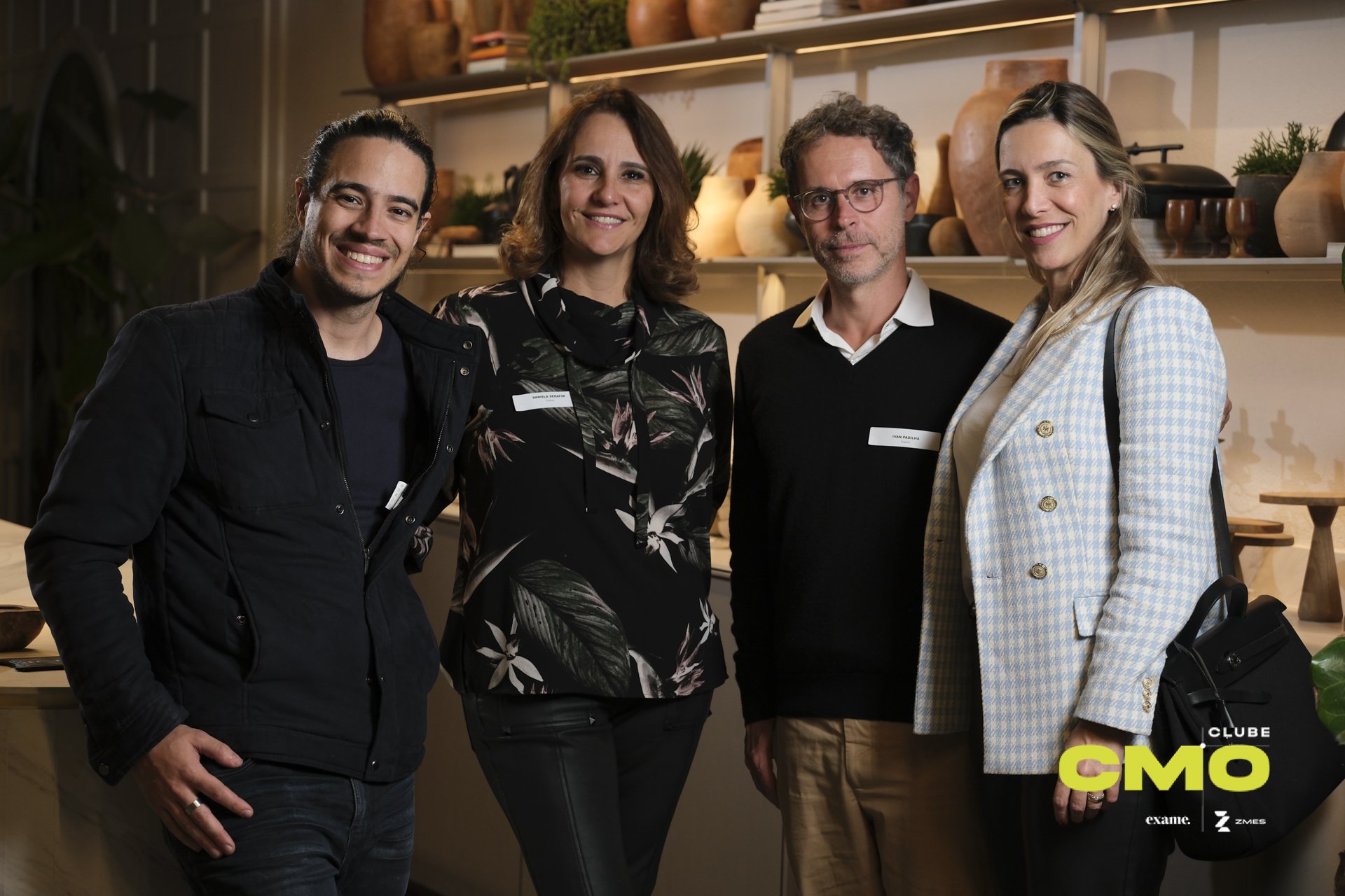 Danilo Ruiz, Daniela Serafim, Ivan Padilla e Karolina Siqueira.