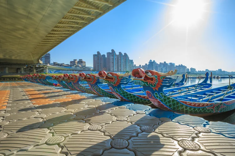 Festival do Barco do Dragão, na CHina
 (Getty Images/Getty Images)