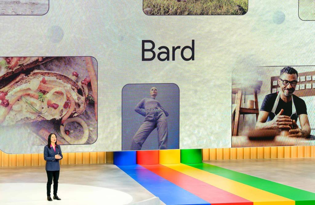 Bard, a IA do Google: IA foi integrada aos apps da gigante (Google/Getty Images)