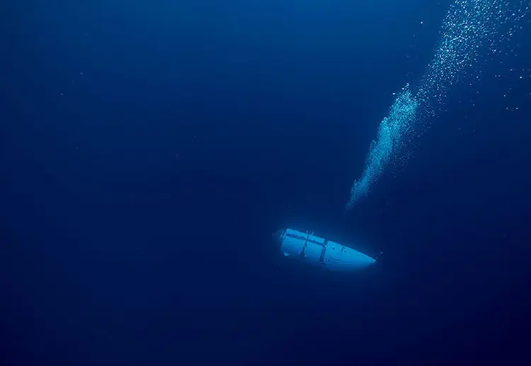 Submarino: "Eles procuram por coisas que os fazem sentir que estão vivos" (Ocean Gate / Handout/Anadolu Agency/Getty Images)