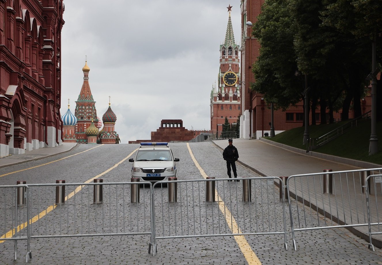 Polícia russa fecha a Praça Vermelha