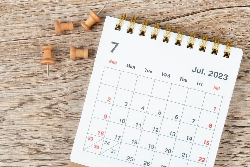 Julho tem feriado? Confira as datas comemorativas do mês