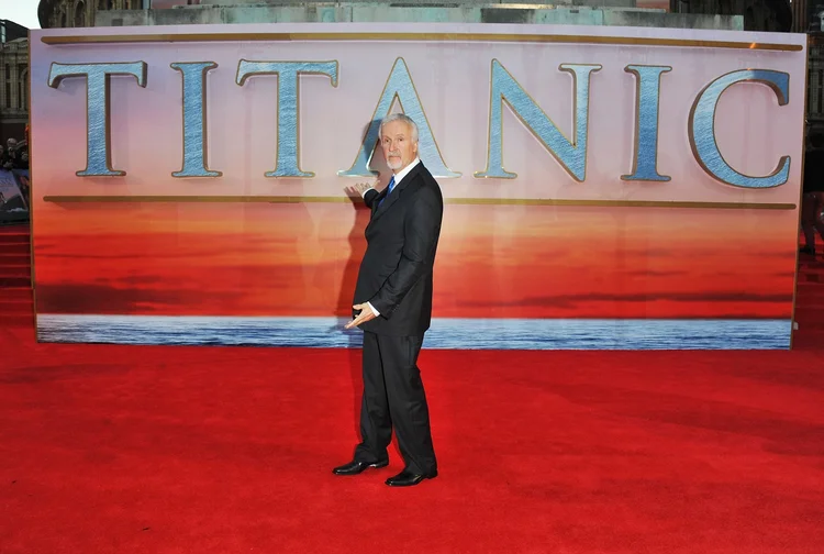 Cameron: "Fiquei fascinado pelo Titanic desde o momento em que comecei a trabalhar com o pessoal da Woods Hole Oceanographic Institution (Jon Furniss/Getty Images)