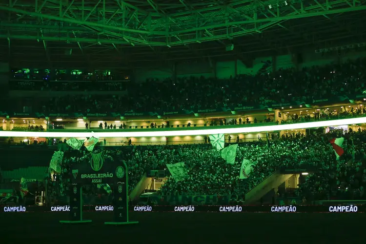 Palmeiras: Atualmente, o clube é o primeiro no ranking do país, com cerca de 182 mil inscritos na plataforma (Ricardo Moreira/Getty Images)