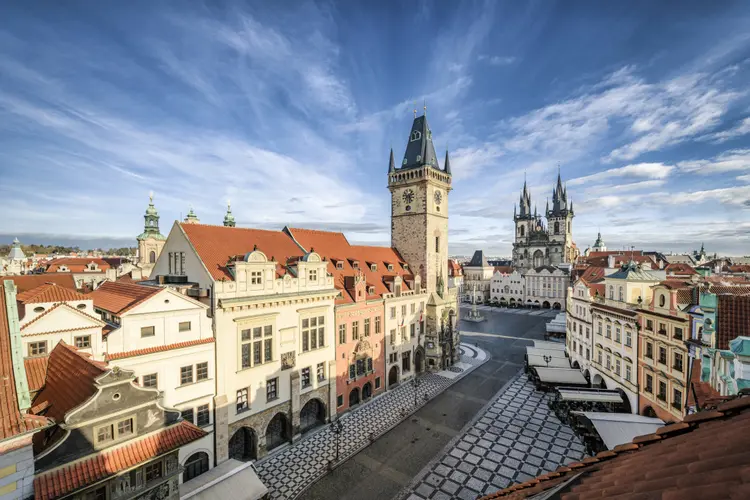 Centro histórico de Praga. (Harald Nachtmann/Getty Images)
