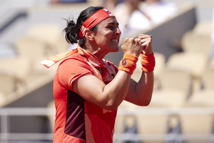 Ons Jabeur: Em Roland Garros, Jabeur busca o título inédito, depois de bater na trave duas vezes em 2022 (Quality Sport Images/Getty Images)