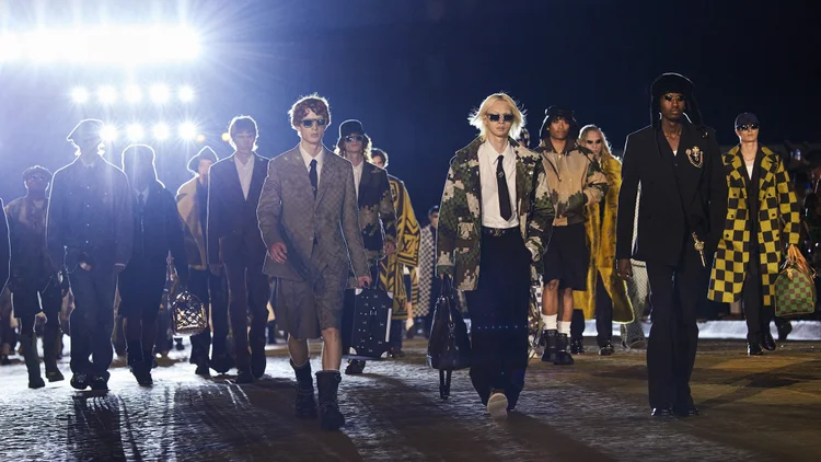 Desfile Primavera/Verão da Louis Vuitton 2024. (Louis Vuitton/Divulgação)