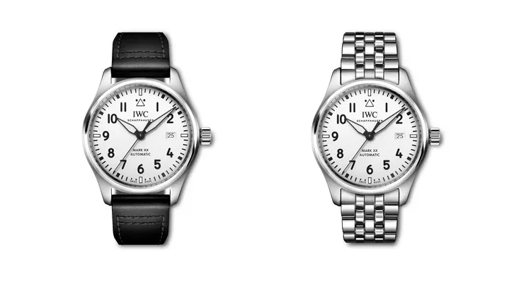 PILOT’S WATCH MARK XX IW328207 e PILOT’S WATCH MARK XX IW328208. (IWC Schaffhausen/Divulgação)