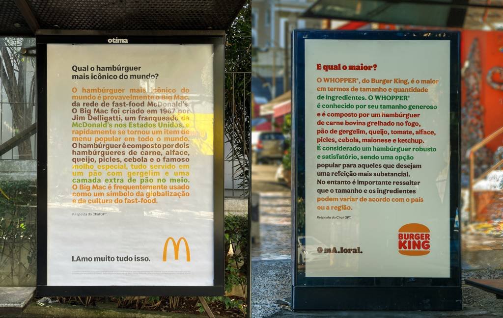 Burger King responde à concorrência com uso de IA para alavancar marketing