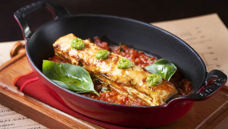 Lasagna di Verdure do Piccini Cucina. (Divulgação/Divulgação)