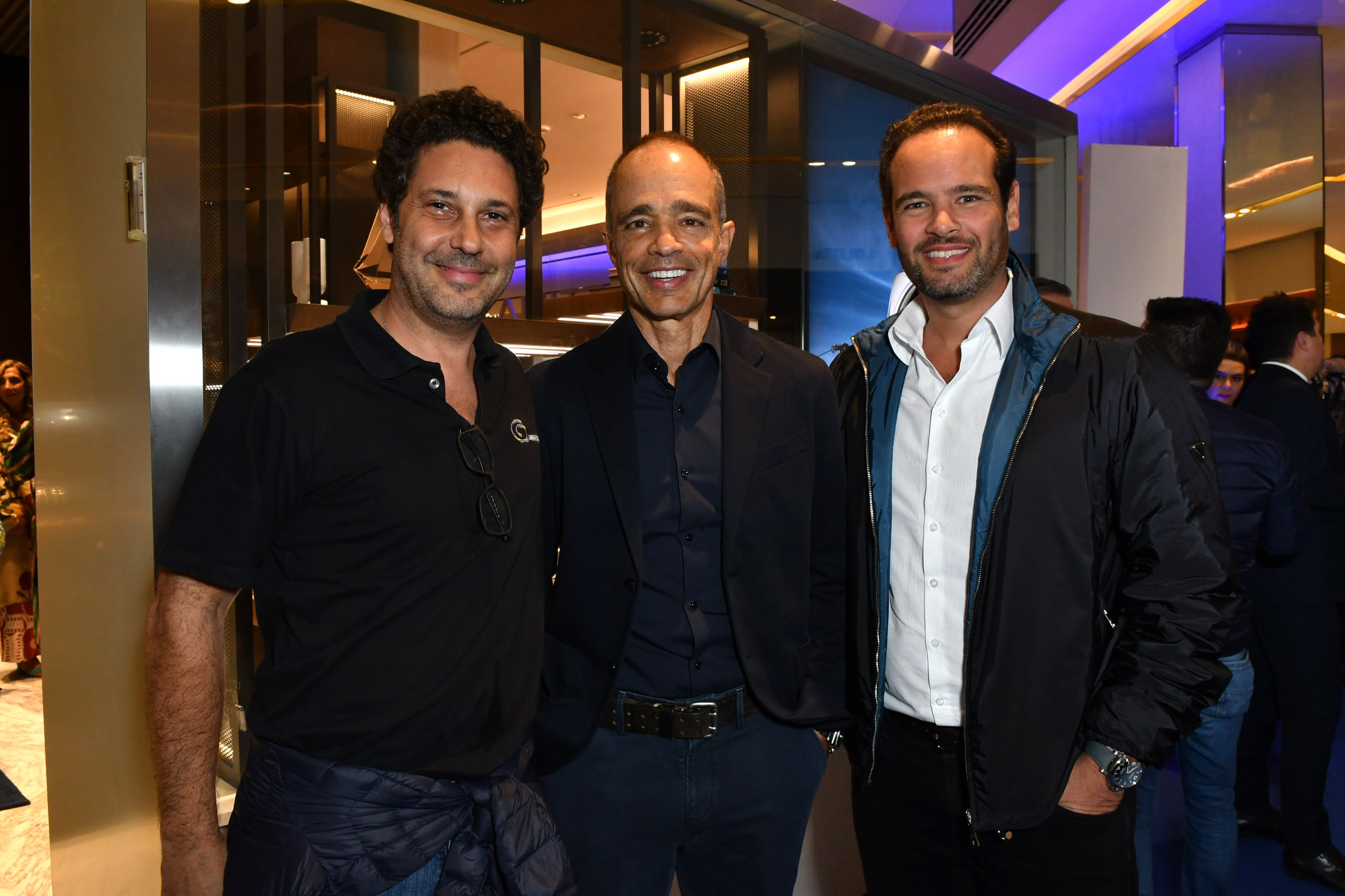 Renato Gorga, Jairo Waisman e Alvaro Vilela.