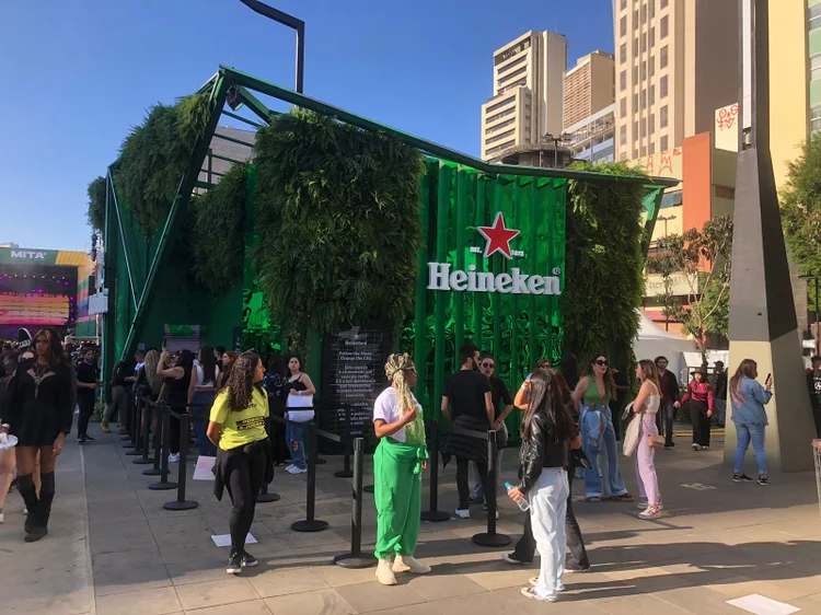 Heineken fecha parceria com a Live Nations (Luiza Vilela/Exame)