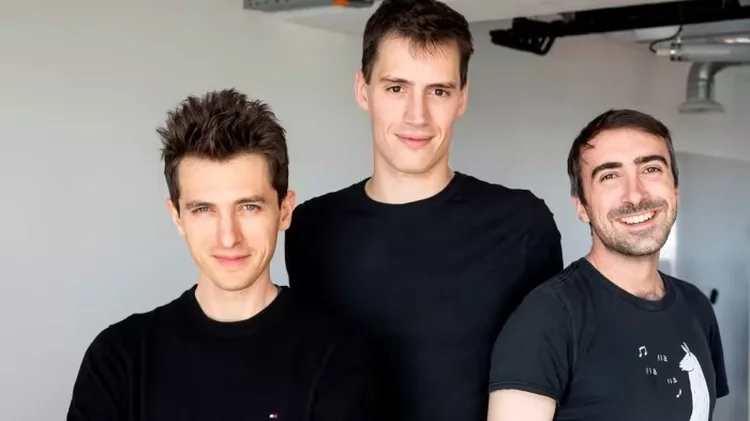 Fundadores da Mistral: Arthur Mensch, Timothée Lacroix e Guillaume Lample (Mystral AI/Reprodução)