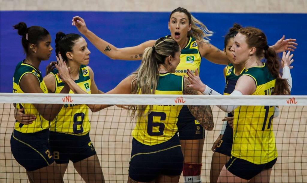 Brasil bate Coreia do Sul em Brasília pela Liga das Nações