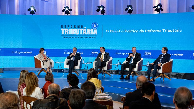 Segundo os palestrantes do evento CNI e Esfera, a reforma tributária está madura para ser aprovada no Congresso Nacional (CNI/Divulgação)