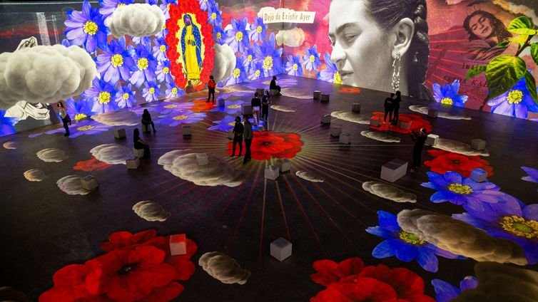 Maior mostra imersiva sobre Frida Kahlo é inaugurada no Rio de Janeiro