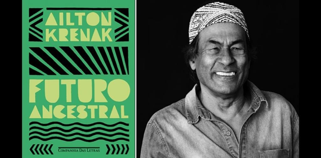 O filósofo brasileiro Airton Krenak, autor de Futuro Ancestral: cidades como verdadeiras fábricas de ansiedade (Reprodução/Reprodução)