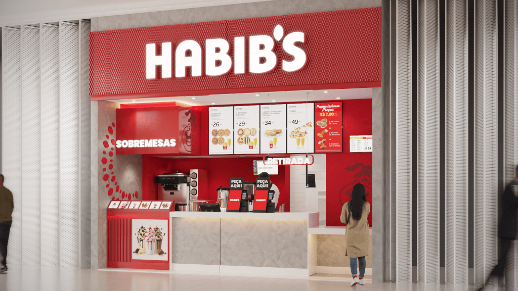 Menos de R$1 milhão: Habib's cria franquias menores de olho em shoppings centers