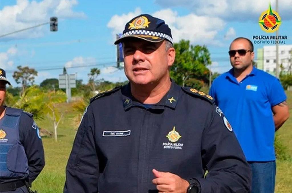 ex-chefe do Departamento de Operações da Polícia Militar do Distrito Federal, coronel Jorge Eduardo Naime (PM-DF/Divulgação)