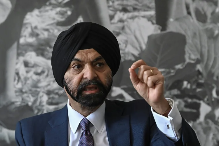 Ajay Banga: ex-CEO da Mastercard era o único candidato ao posto (AFP/AFP)